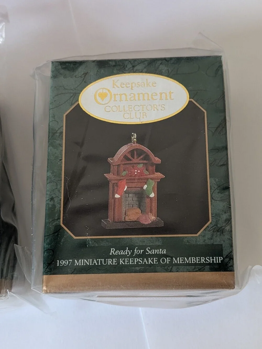 Hallmark Keepsake Collectors Club Ornament Set 4 The Night Before Christmas 1997